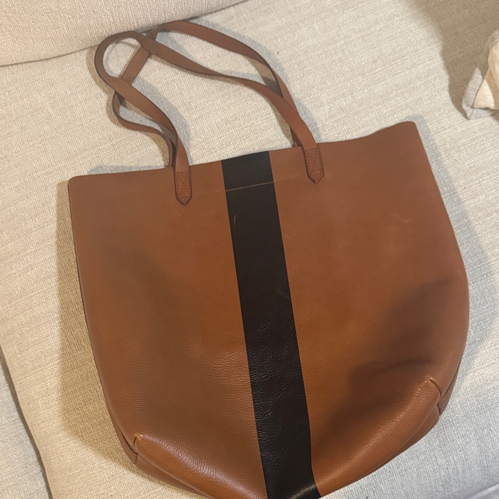 Madewell All Leather “Transport” Tote